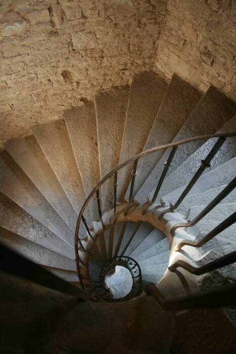 escalier maison des Sires de Neufchatel