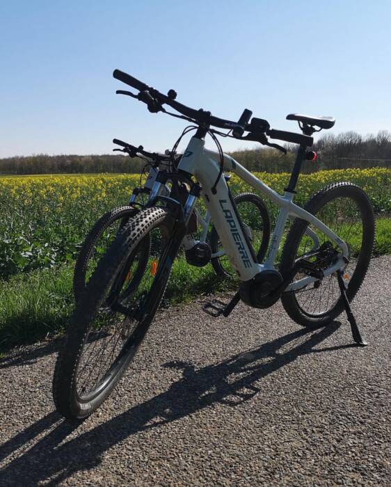 VTT électriques au Gîte des Voyageurs