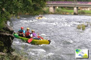 Descente en canoë-kayak sur le Doubs