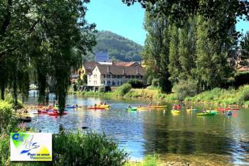 Balade en canoë-kayak sur le Doubs à Pont-de-Roide-Vermondans