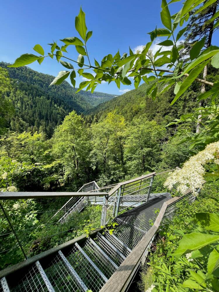 Escaliers Roche du Prêtre